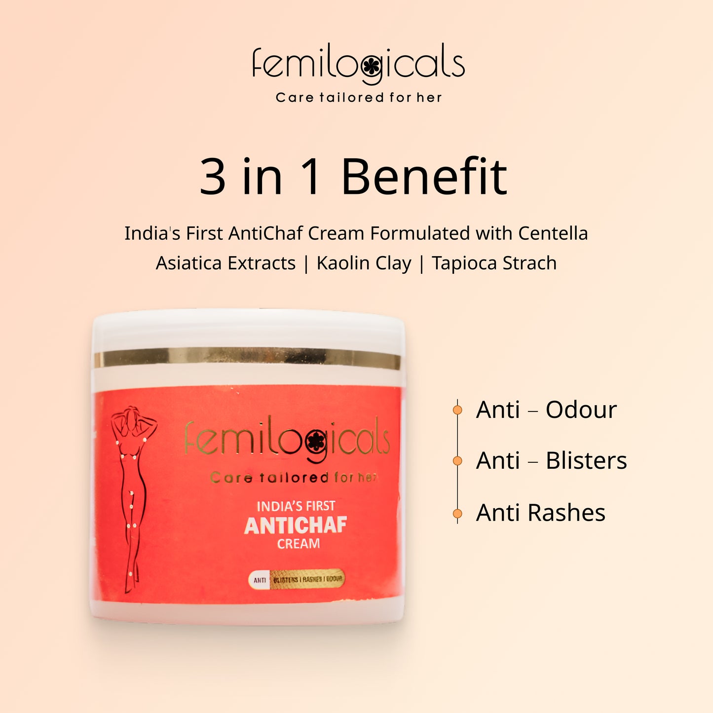 Anti-Chaf Cream with Beeswax, Centella & Vitamin E
