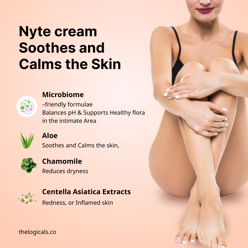 Private part Whitening Cream with Aloe, Chamomile & Centella
