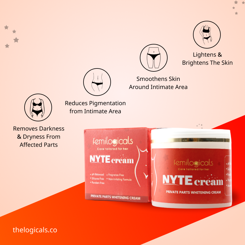Private part Whitening Cream with Aloe, Chamomile & Centella