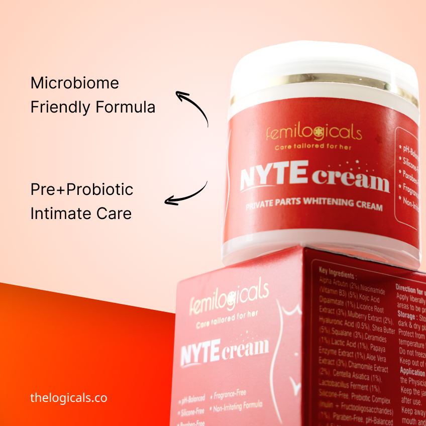 Private part Whitening Cream with Aloe, Chamomile & Centella
