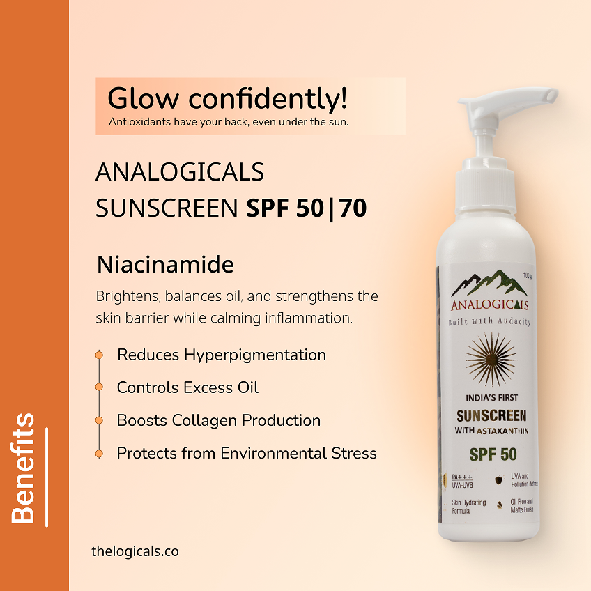 Astaxanthin Sunscreen SPF 50 / 70  with Antioxidant UV Defense
