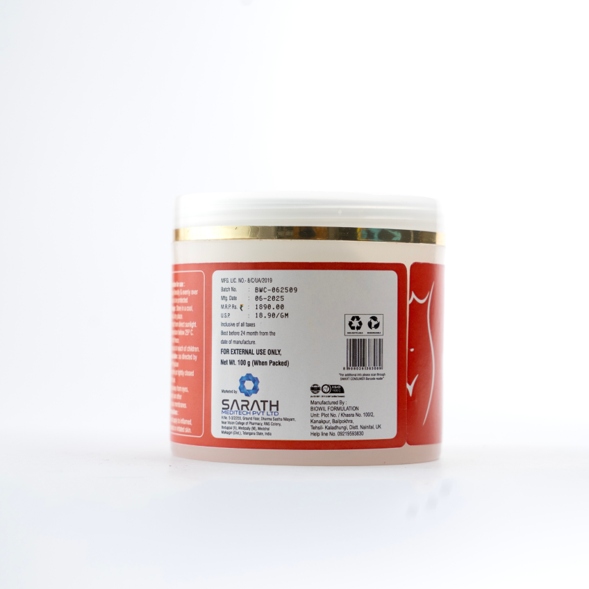 Private part Whitening Cream with Aloe, Chamomile & Centella