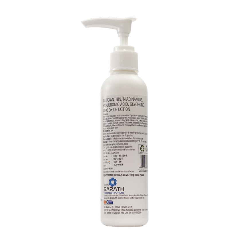 Astaxanthin Sunscreen SPF 50 / 70  with Antioxidant UV Defense