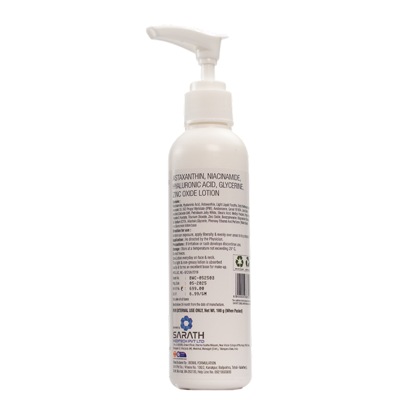 Astaxanthin Sunscreen SPF 50 / 70  with Antioxidant UV Defense