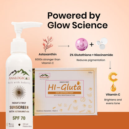 Glow Shield Duo - India's First Antioxidant Triple Protection Combo