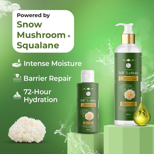 IMF Intense Moisture Lotion – 72 Hour Hydration with Snow Mushroom & Squalane