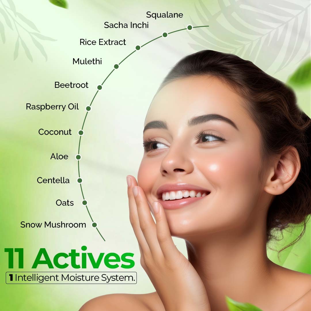 IMF Intense Moisture Lotion – 72 Hour Hydration with Snow Mushroom & Squalane