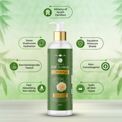 IMF Intense Moisture Lotion – 72 Hour Hydration with Snow Mushroom & Squalane