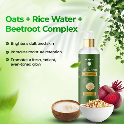 IMF Intense Moisture Lotion – 72 Hour Hydration with Snow Mushroom & Squalane