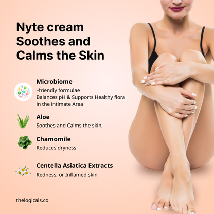 Private part Whitening Cream with Aloe, Chamomile & Centella